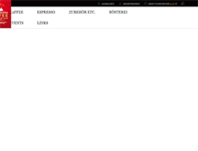 Tablet Screenshot of hannoversche-kaffeemanufaktur.de